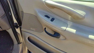 00-02 Ford Expedition Passenger Right Front Door Trim Panel With Switches Tan Fh