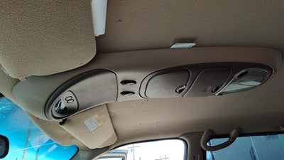 1998 Lincoln Navigator Center Overhead Console Dome Light Map Lamp Cubby Tan Kx
