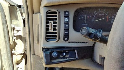 97-98 Park Ave Ultra Trim Bezel Around Speedometer Dash Surround Panel Tan 562