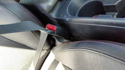 15-21 Subaru Wrx Passenger Right Front Seat Belt Buckle Receiver Cbl30 Carbon