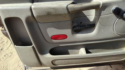 03-05 Dodge Ram 2500 Driver Left Front Door Trim Panel Manual Windows Taupe L5