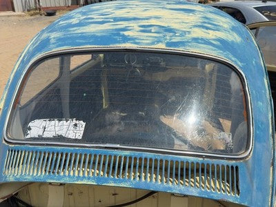 1965-1971 Vw Super Beetle Back Glass Rear Window Oem