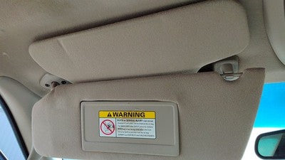 2000-2002 Ford Expedition Driver Left Sun Visor Oem Tan Fh Yl1Z7804105Aaa