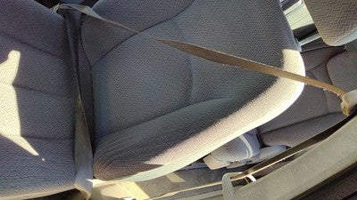 05-07 Caravan Driver Left Front Seat Belt Retractor Oem Shoulder Slate Gray D5