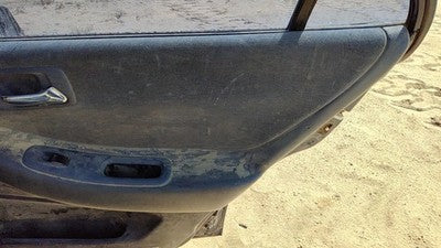 99 00 Honda Accord Passenger Right Rear Door Trim Panel With Switches Back Gray