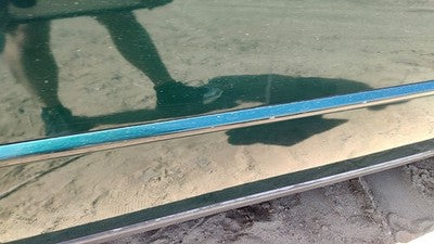 98-04 Cadillac Seville Passenger Right Front Moulding From Door Trim Strip Green