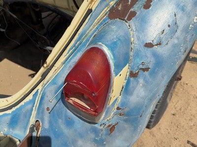 71-72 Super Beetle Passenger Right Tail Light Brake With Housing Extension Rear