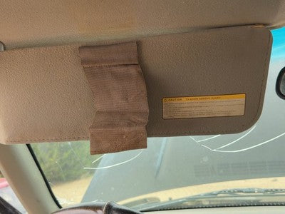 1997 Chevy Silverado 1500 Driver Left Sun Visor Oem Gray