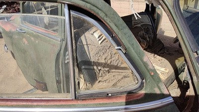 53 Bel Air 150 Sedan Passenger Right Front Vent Window Small Door Glass Wh Frame