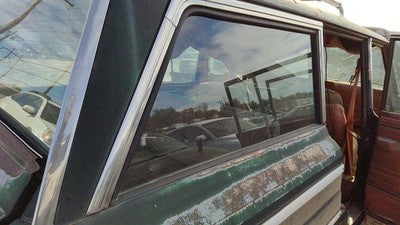 84-91 Jeep Grand Wagoneer Passenger Right Rear Quarter Glass Back Side Window