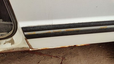 1993 Chevy S10 Blazer Driver Left Rear Moulding From Door Oem Back Trim Strip