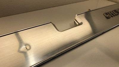 1977 Chevy C20 Pickup Tailgate Trim Panel Oem K20 Silverado Rear Finish