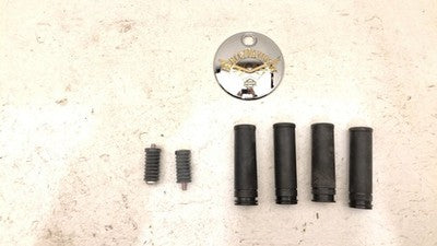 2000 Harley Davidson Fuel Tank Cover Original Handle Bar Gripsand Shift Pegs Oem