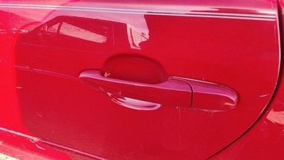 2007-2016 Chevy Impala Driver Left Rear Outside Door Handle Oem Back Red 74U