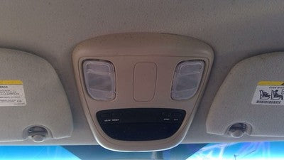 06-08 Dodge Ram 1500 Center Overhead Console Dome Light Map Lamp Cubby Khaki J3