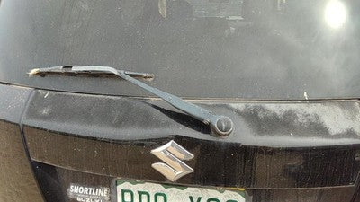 06-13 Grand Vitara Xl-7 Back Glass Wiper Arm Rear Window Blade Liftgate Hatch