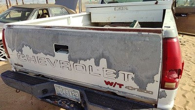 1988-1999 Chevy Silverado 1500 Tail Gate Oem White