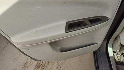 06-08 Impala Driver Left Rear Door Trim Panel With Switches Back Neutral 52C
