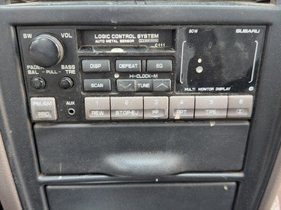 1990-1991 Subaru Legacy Stock Radio Oem Factory Stereo Cd Player Soa333D171