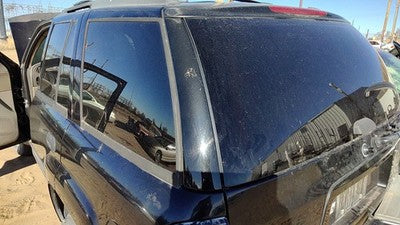 2003 Chevy Trail Blazer Driver Left Rear Moulding On Quarter Panel Oem Black