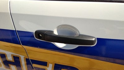 13-19 Explorer Police Interceptor Passenger Right Front Outside Door Handle Oem