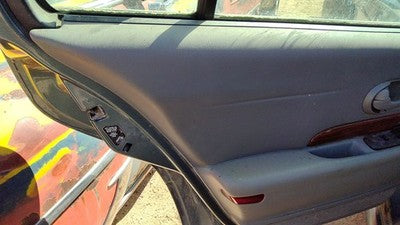 00-02 Lesabre Buick Lesabre Driver Left Rear Door Trim Panel With Switches Back