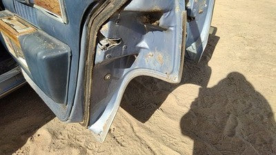 1984 Deville Sedan Door Edge Guard Set Of 4 Chrome Trim Strips Oem