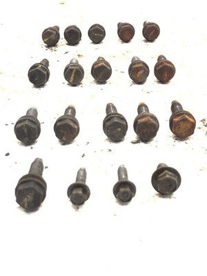 1998-2002 Lincoln Navigator Set Of Bolts For Engine Oil Pan Oem 5.4L Dohc