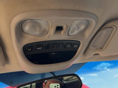 00 Grand Cherokee Center Overhead Console Dome Light Map Lamp Cubby Gray Dlaz