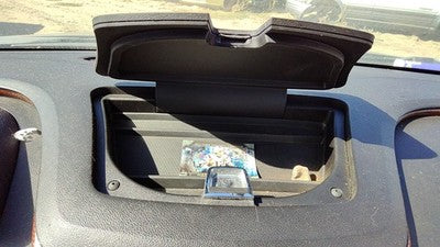 2009-2012 Chevy Malibu Top Dash Cubby Panel Oem Compartment 192 Ebony