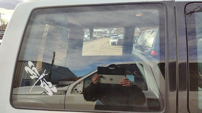 1985-1994 Gmc Safari Passenger Right Rear Quarter Glass Back Side Window Oem