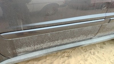 05-09 Equinox Driver Left Front Moulding From Door Trim Strip Granite Gray 44U