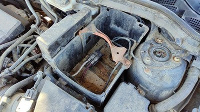 2010-2013 Mazda 3 Complete Battery Box Mount Tray With Hold Down Oem 2.0l