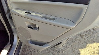 08-10 Grand Cherokee Passenger Rear Door Trim Panel With Switches Back Gray D1