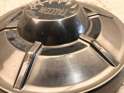 1964 Ford Ranchero SET OF 4 Wheel Covers Hub Caps Complete TRIM RINGS Falcon 14