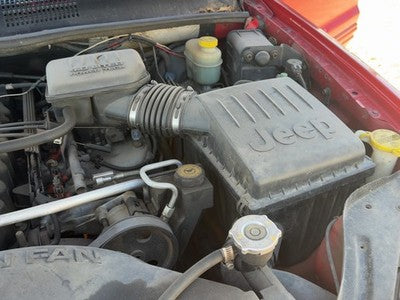 99-04 Grand Cherokee Air Intake Cleaner Filter Box Housing With Tube 4.0L