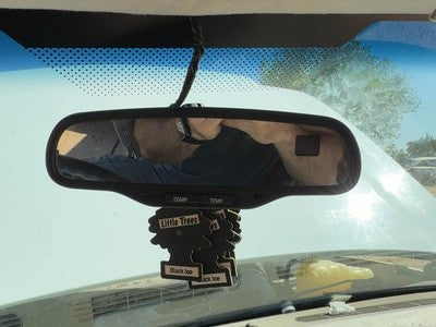 2005 Chevy Silverado 2500 Inside Rear View Mirror Oem Windshield Mounted