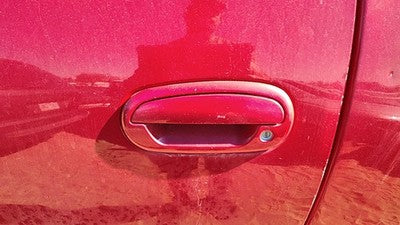 1997-2004 Ford F150 Driver Left Front Outside Door Handle Oem Red E4