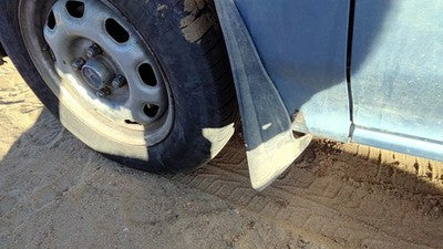 1989 Honda Civic Driver Left Front Mud Flap Rock Guard Oem