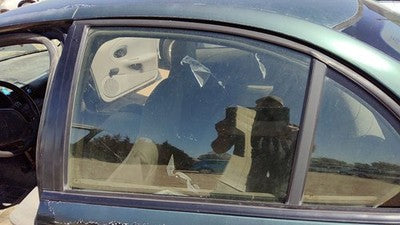 1996-2000 Saturn Sl1 Driver Left Rear Side Window Door Glass Oem Back 21098677