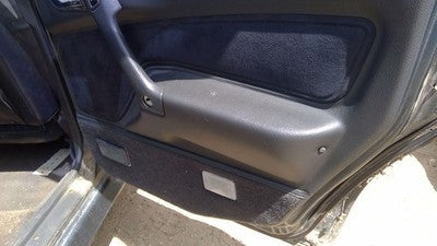 91 Mitsubishi Galant Vr-4 Passenger Right Rear Inside Door Trim Panel Back Black