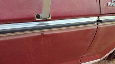 1979 Ford F150 Passenger Right Front Upper Moulding From Door Oem Trim Strip
