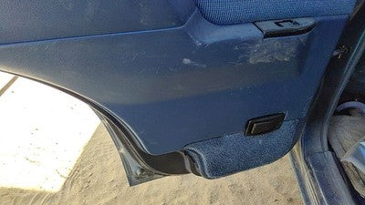 95 Nissan Pathfinder Driver Left Rear Inside Door Trim Panel Only Oem Back Blue
