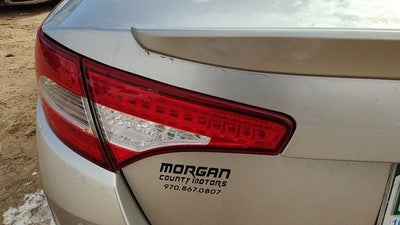 11-13 Kia Optima Sx Driver Left Tail Light Brake Lamp Oem Rear Inner Lid Mounted