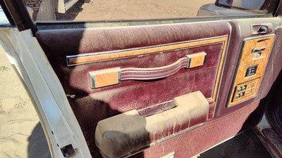 1989 Buick Century Driver Left Front Inside Door Trim Panel Only Oem Red