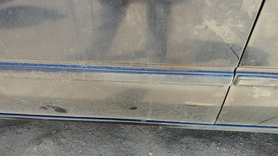 1999 Toyota Camry Driver Left Front Moulding From Door Oem Trim Strip Blue 8L3