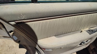 1997-03 Park Ave Ultra Driver Left Rear Inside Door Trim Panel Only Back Tan 562