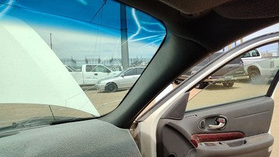 04 Lesabre Passenger Right A Pillar Trim Windshield Post Panel Graphite 933