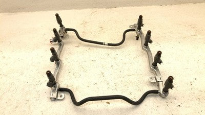 2001-2002 Grand Marquis Complete Fuel Rail With Injectors Set Loaded Oem 4.6L