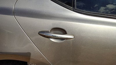 11-15 Optima Sx Passenger Right Rear Outside Door Handle Back Satin Metal Stm